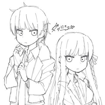 霧切響子と霧切響子TS