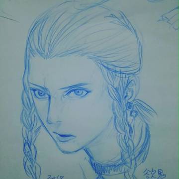 欲鬼 模写