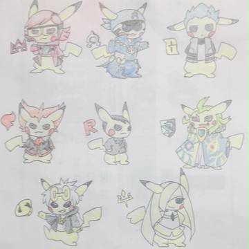 ボスピカらくがき