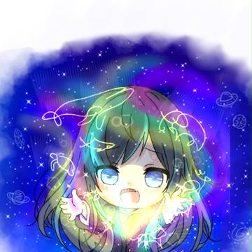 宇宙とオーロラ