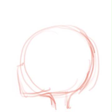 横顔作成