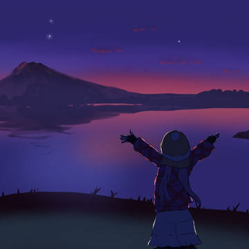 なでしこと富士山