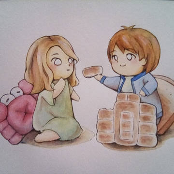 かにパンあげる