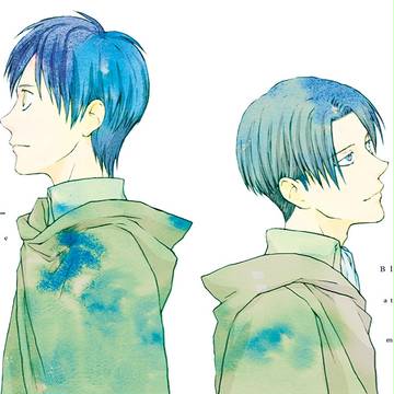 【web再録】ブルー・スカイ・ブルー(進撃リヴァエレ)