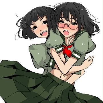 委員長ちゃんと親友ちゃん