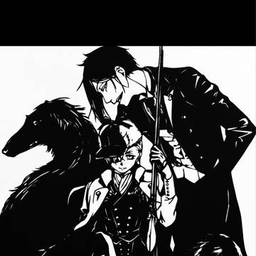 切り絵で黒執事