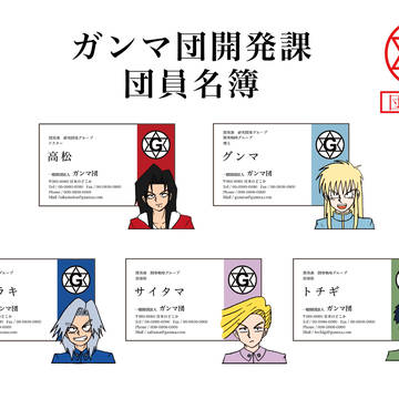 ガンマ団開発課団員名簿
