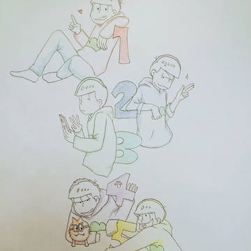 おそ松さん落書き①