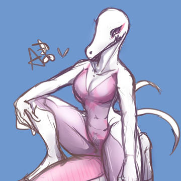 焰后蜥