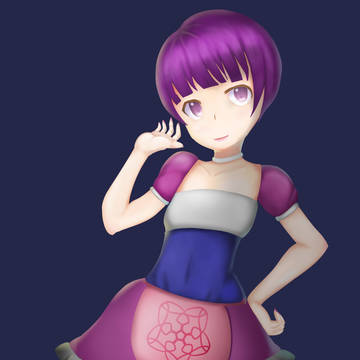 西服少女