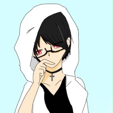 フード男子