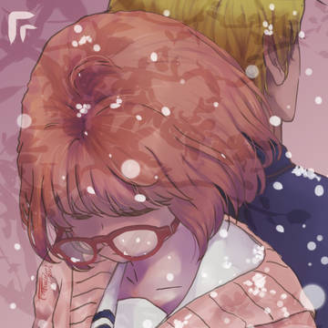 Kyoukai no Kanata_Mirai fanart