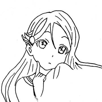 落書き梨子ちゃん