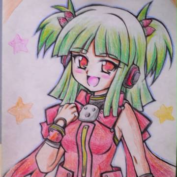 ツガルちゃんを描いてみました