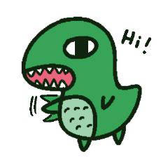 面攤小恐龍 Poker Face Dinosaur