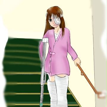 入院中