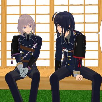 【MMD】続花丸2話のアレ。