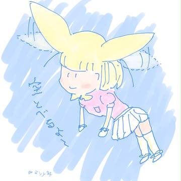 空飛べるフェネック