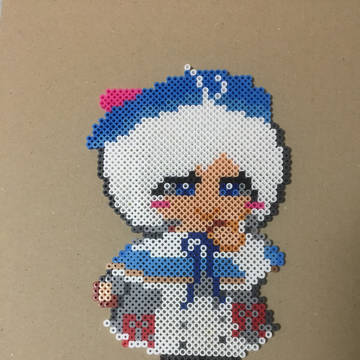 電脳少女シロ(タオルケットをもう一度風ドット)
