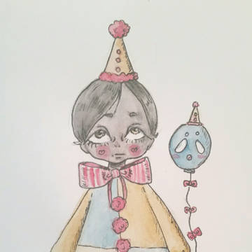 Sad Clown Boy