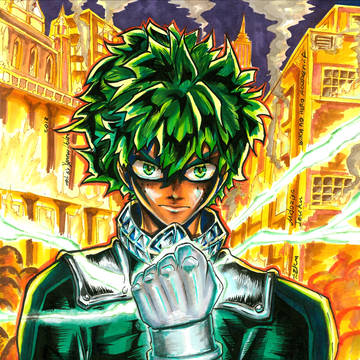 Deku the hero