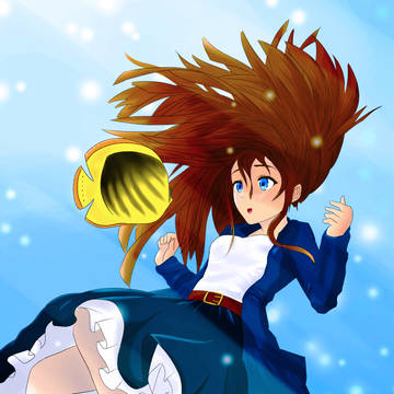 青
