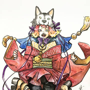 2018 年賀イラスト その②