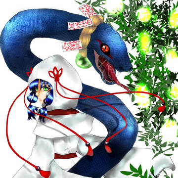 虚神ーウロガミー『櫛奈と八首（ヤツクビ）』