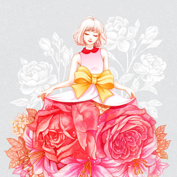 bouquet dress