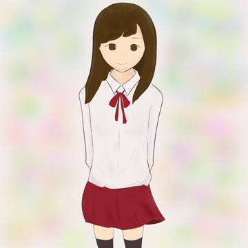 うまるの制服女子