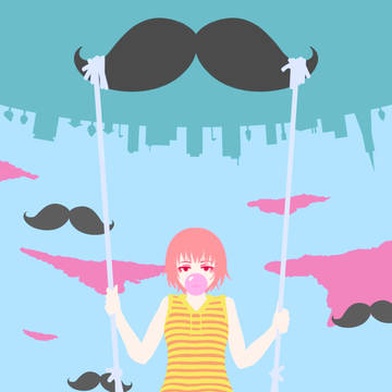 カイゼルひげ