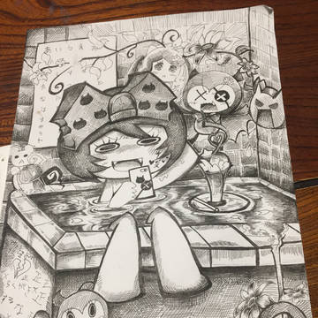 フコウモリ書きましたー!