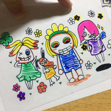 エイリアンくん達