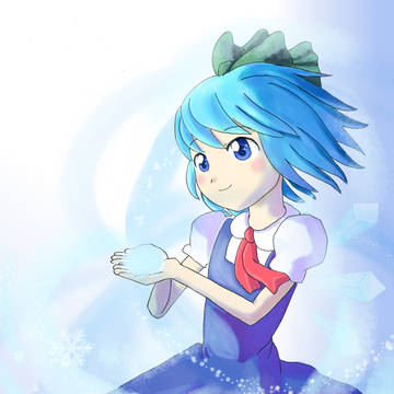 チルノ描いてみた