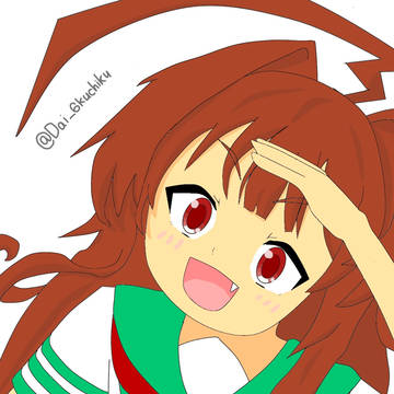 空見上げ球磨ちゃん