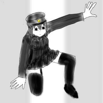 練習中