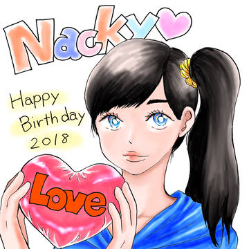 なっきぃ誕生日2018
