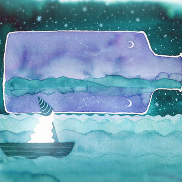 瓶中夜