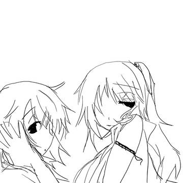 姉妹とミサンガ