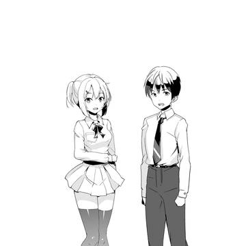 白黒イラスト