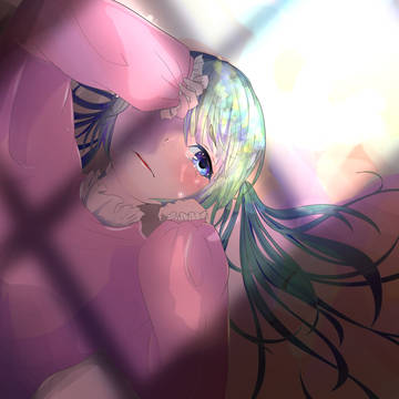 夕日の色に染めて