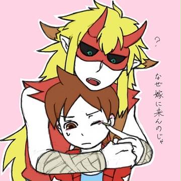 妖怪とケータくんごちゃ混ぜ