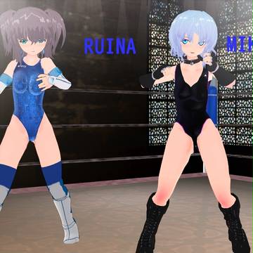 鬼門vs.裏鬼門呉葉争奪戦。先鋒戦 RUINA vs.MIKUR