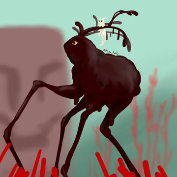 with Deer