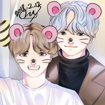 suga ＆ v