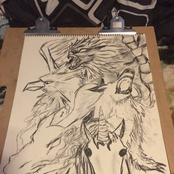 Charcoal drawings 1