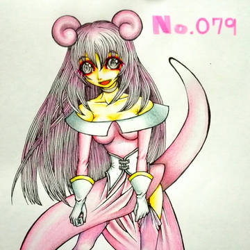 擬人化 ヤドン(♀)