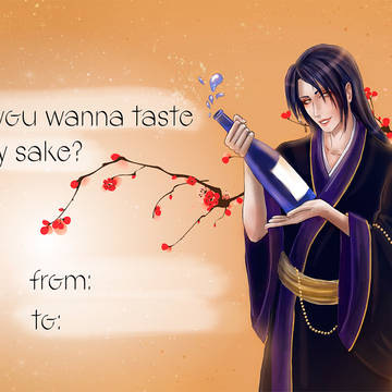 Wanna taste my sake?