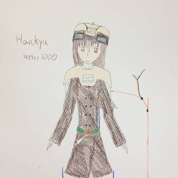 [鉄道擬人化]阪急2代目1000系