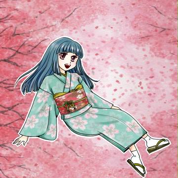 着物の女の子